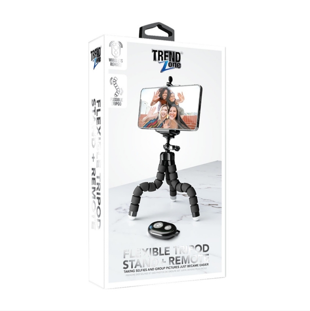 Trend Zone Flexible Tripod Stand + Remote